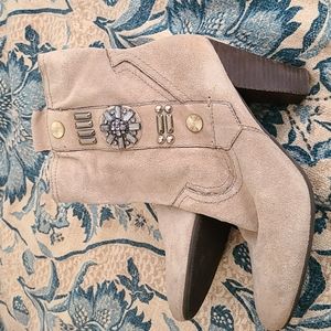 Nicole western detailed boots